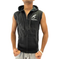Zipper Hoodie Jacket Plain Fleece without Sleeves Wholesale Lot