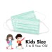 Disposable Kids Face Masks 3-Ply 10 Masks Each Pack (Wholesale Lot of 25 Packs)