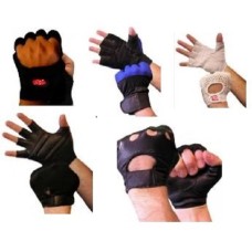 Weightlifting Gloves of different styles and designs